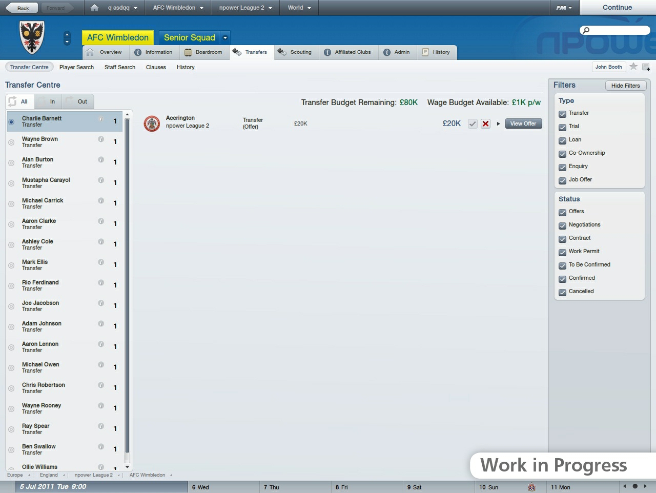 Football Manager 2012 - Imagen 34